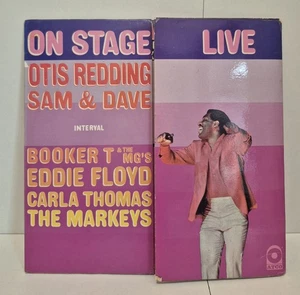 Stax Volt Tour Live Otis Redding Sam & Dave Carla Thomas 2 X Vinyl Record Stax  - Foto 1 di 7