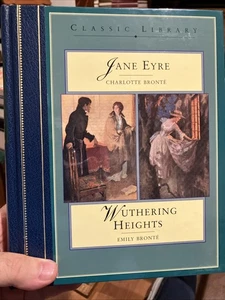 Jane Eyre: AND Wuthering Heights Classic Library Compendium Charlotte Bronte - Picture 1 of 2