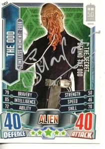 Dr Who ALIEN ATTAX Auto Trading Card No.33 Chris Porter "Smiler (voice of)" - Bild 1 von 1