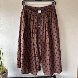 ICHI lunares culotte casual gaucho pantalones F/S de Japón - Imagen 1 de 7