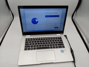 HP x360 1030 G2 13.3" 2in1 Intel i5-7300U 8GB RAM 256GB SSD W11 - NO BATTERY -RR - Picture 1 of 8