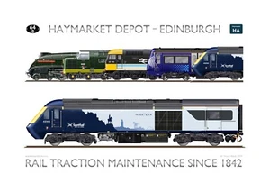Haymarket Depot Edinburgh ScotRail v1 (HST) - Druck - Bild 1 von 1