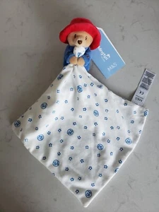 M&S Paddington Bear Comforter Blanket Soother Marks & Spencer New 09068643 - Picture 1 of 5