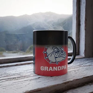 Farbwechsel! Gonzaga Bulldogs GRANDPA ThermoH Morphin Keramik Kaffeebecher - Bild 1 von 9