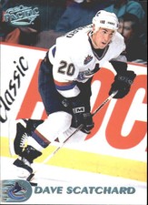 1998-99 (CANUCKS) Pacific Ice Blue #433 Dave Scatchard