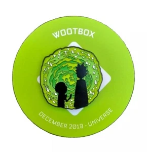 RICK & MORTY PIN BADGE WOOTBOX EXCLUSIVE BRAND NEW! - Picture 1 of 1