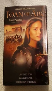 JOAN Of ARC ☆ VHS 1999 ☆ SEALED ☆ LeeLee Sobieski - Picture 1 of 3