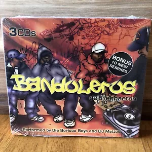 Bandoleros del Reggaeton by Boricua Boys Rj Mattox 3 Discs Madacy Latino - Foto 1 di 3