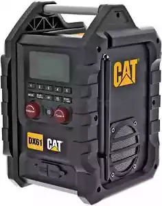 RADIO DE SITIO CON DAB Y BLUETOOTH 18V CAT DX61B SOLO CUERPO DE MÁQUINA - Imagen 1 de 4