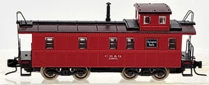 Z Scale Marklin Mini-Club 81466 CBQ Caboose (MTL couplers) - Picture 1 of 7