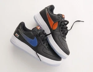 Kith x Air Force 1 Low NYC Men’s Shoe “Knicks Away Black” Mens 6 US(CZ7928-001) - Picture 1 of 10