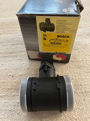 New Bosch Porsche Cayenne S 4.5L V8 Audi A8 D2 Mass Air Flow Sensor 057906461C - Image 1 of 4