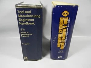 TOOL & MANUFACTURING ENGINEERS HANDBOOK THIRD EDITION 1976 W. DUST JACKET - 3C1 - Picture 1 of 13