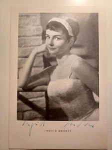 Lys Assia original handsignierte Autogrammkarte / Kino T4 - Picture 1 of 2