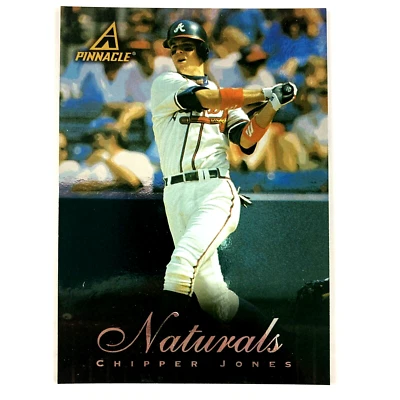 Chipper Jones 1998 Pinnacle Plus Naturals Card #187 MLB Atlanta Braves - Image 1 of 2