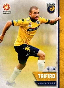 2015 2016 CENTRAL COAST MARINERS A-League Card GLEN TRIFIRO - Picture 1 of 3