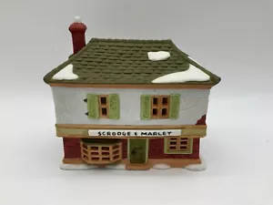 Dept 56 Scrooge Marley Counting House Dickens Village Heritage 1986 - Picture 1 of 11
