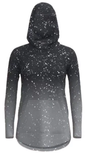 LuLaRoe Amber Hoodie XL GALACTIC GRAY GALAXY Black Gray Ombre NWT UNICORN - Picture 1 of 3