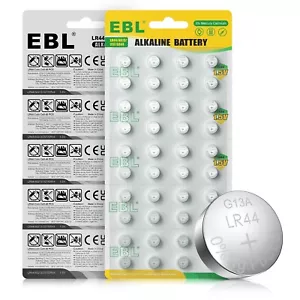40x LR44 Button Cell 1.5V Alkaline Battery SR44 AG13 357 L1154 Watch, Calculator - Picture 1 of 18