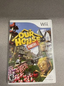 Our House Party - 2008 Nintendo Wii - Majesco Entertainment - CIB-KOSTENLOSER VERSAND - Bild 1 von 4