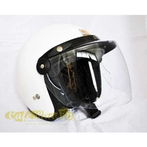 Visiera casco trasparente sistema flipup universale moto epoca scooter antivento - Imagen 1 de 3
