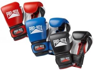 Pro Box Boxing Gloves 10oz 12oz 14oz 16oz 18oz 20oz Adult Pro Spar Sparing Glove