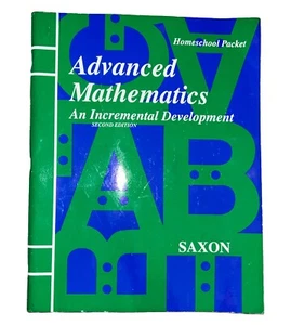 Saxon Advanced Mathematics HOMESCHOOL PACKET Second Edition - Picture 1 of 1