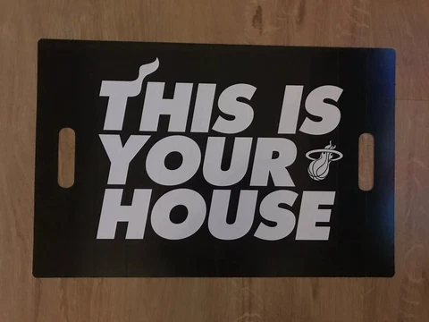 Miami Heat Fan Card 4/9/19 Dwyane Wade Last Home Game Cover