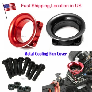 Metal ESC Cooling Fan Cover For 1/10 RC Amiya Yokomo Hpi Yd-2 SAKURA D3 D4 XIS - Picture 1 of 13