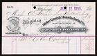 Pittsburgh Pa 1890   Globe Varnish Manufacturing Co   Japans   Letter Head Bill