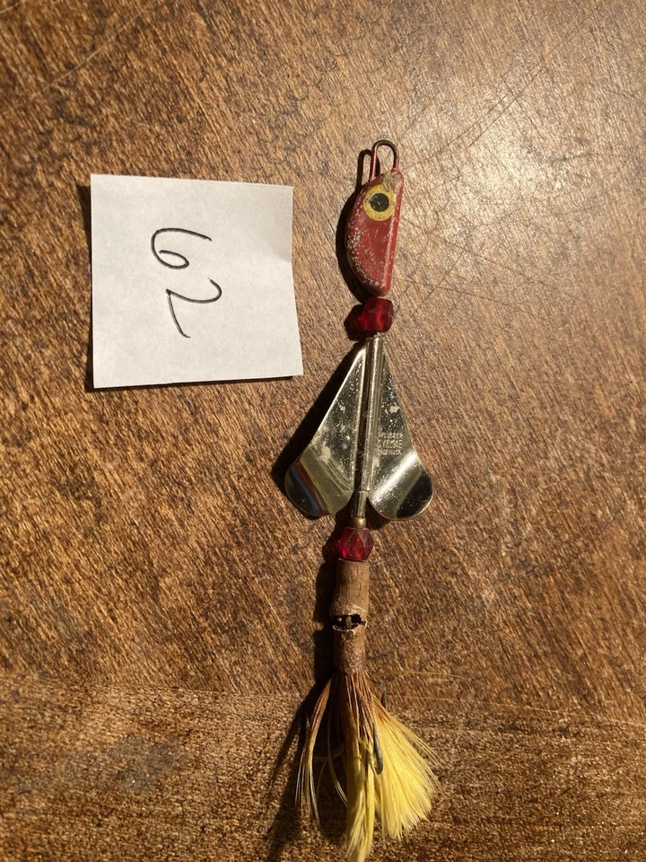 Spinner ciclónico vintage Pflueger. Fecha temprana. Raro. Difícil de encontrar. Foto 1 de 3