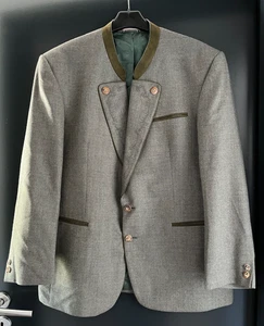 Herren Trachten Janker/Jacke Grau ca. Gr. 43 v. Loden Frey - Picture 1 of 2