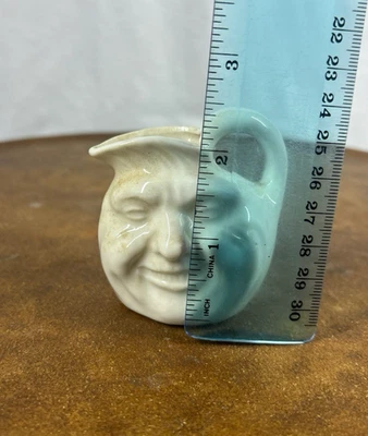 Vintage Royal Doulton John Barleycorn Unglazed Mini Toby Jug Unmarked - Image 1 of 3