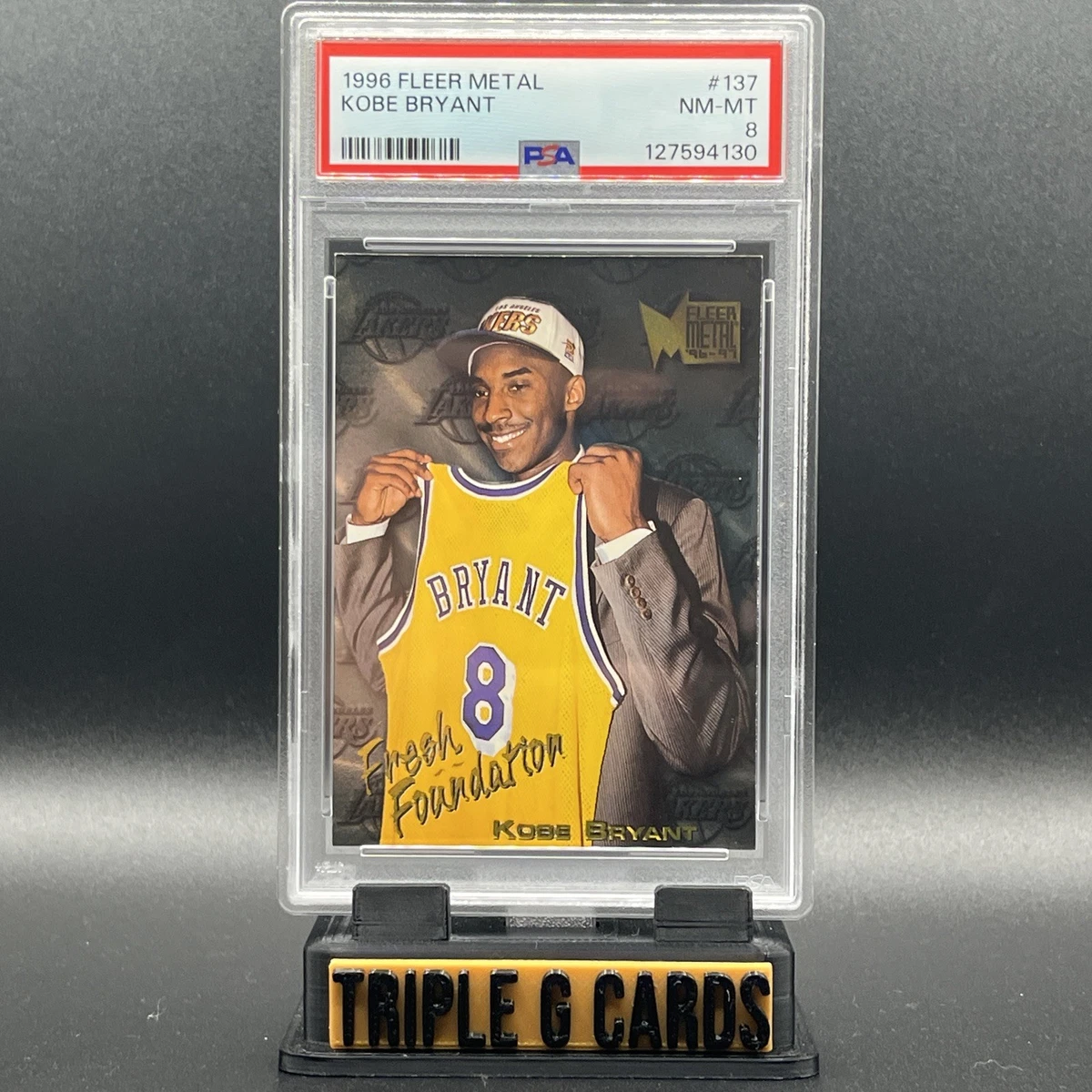 KOBE BRYANT 1996-97 EX RC PSA 8 コービー高騰中！ 1996-97 FLEER