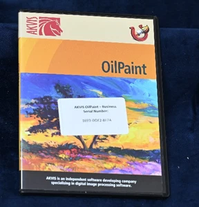 Akvis - Oil Paint Software CD Rom - Picture 1 of 2