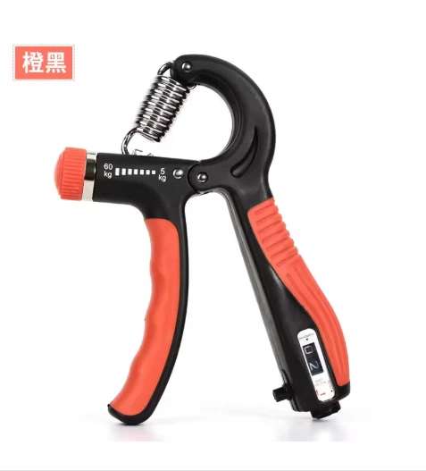 Fortalecedor de agarre de mano Longang con resistencia ajustable, azul - (10-110 lb) Foto 1 de 1