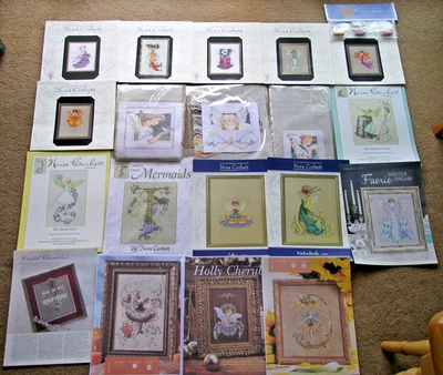 NORA CORBETT CROSS STITCH CHARTS + KITS PICK & MIX MORE ADDED - Image 1 of 4