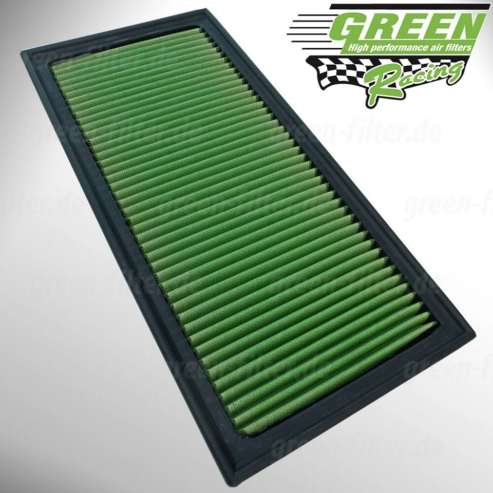 Filtro aria sportivo GREEN per Chevrolet Corvette & Camaro, filtro Pontiac Firebird - Immagine 1 di 1
