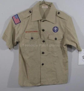 Boy Scout now Scouts BSA Uniform Shirt Size Youth Small SS FREE SHIPPING 008 - Picture 1 of 5