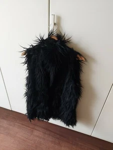Gilet nero di pelliccia Silvian Heach. - Foto 1 di 4