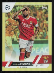 2022-23 Topps UEFA Club Competitions Yellow #15 Nicolas Otamendi /299 - Picture 1 of 2