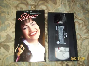 SELENA, JENNIFER LOPEZ, EDWARD JAMES OLMOS, JON SEDA, CONSTANCE MARIE, ON VHS - Picture 1 of 2