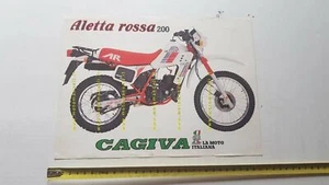 Cagiva Aletta Rossa 200 depliant originale moto brochure - Picture 1 of 2