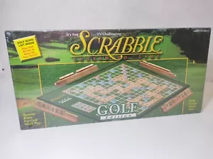 Vintage 2002 Scrabble Crossword Game Golf Edition New & Sealed - Picture 1 of 8