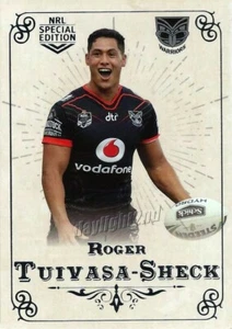 2018 NEW ZEALAND WARRIORS NRL Card ROGER TUIVASA-SHECK Glory - Bild 1 von 1