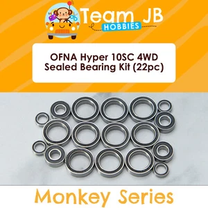 OFNA Hyper 10SC 4x4 - Kit de rodamientos sellados de goma de 22 piezas - Imagen 1 de 2