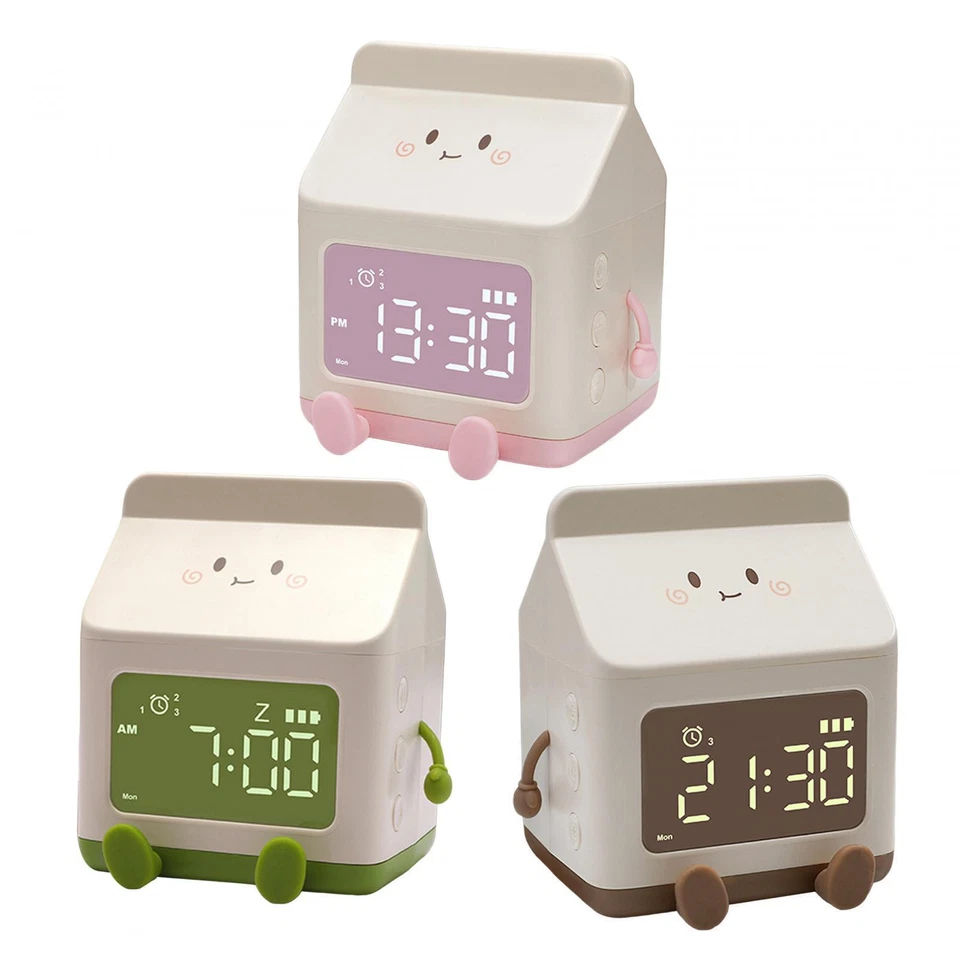 Alarm Clock for Bedroom Cartoon Desktop Clock for Student Kids Girls Boys - Image 1 of 1
