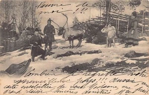 Finland - Group of Skolt Sámi - Lapps - Publ. unknown - Picture 1 of 2