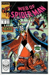Web of Spider-Man Vol 1 No 46 Jan 1989 (NM-) (9.2) Marvel, Modern Age - Picture 1 of 2