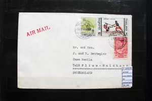AIRMAIL COVER THAILAND FOR SWITZERLAND (F126039) - Picture 1 of 1